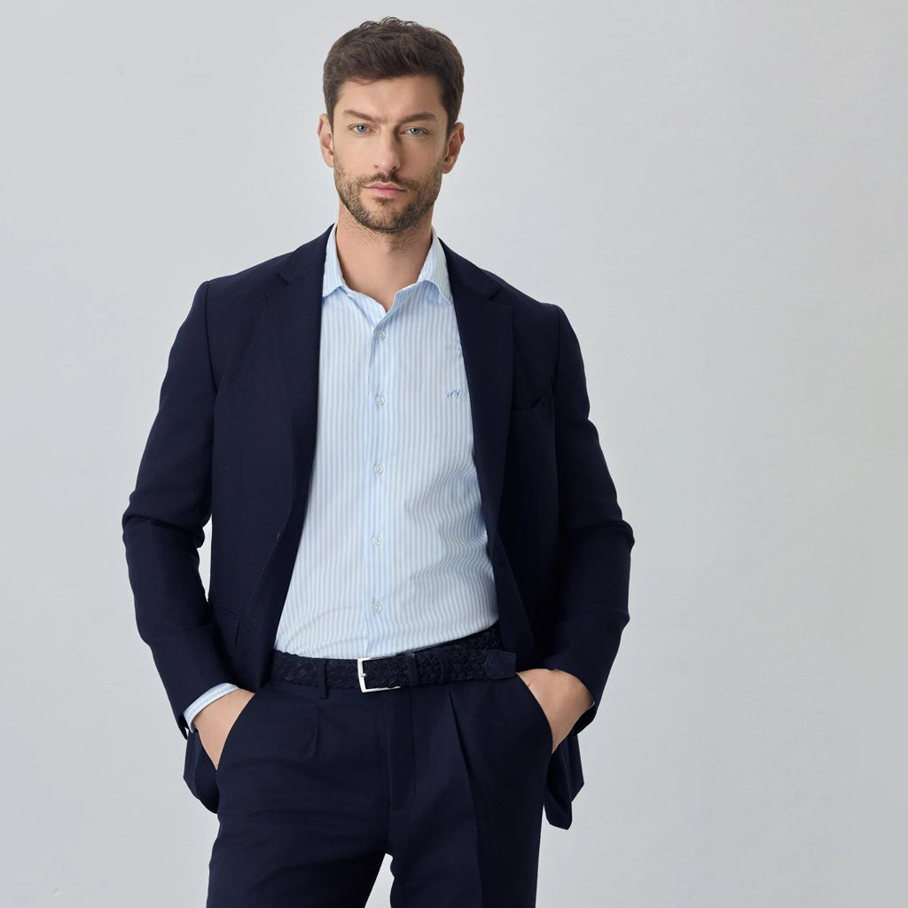 Formal shirts for men and suit combinations: creating a polished look