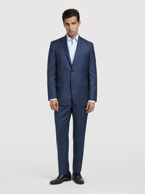 Mens Suits Slim Fit Seasons Sharkskin – Sacoor Brothers