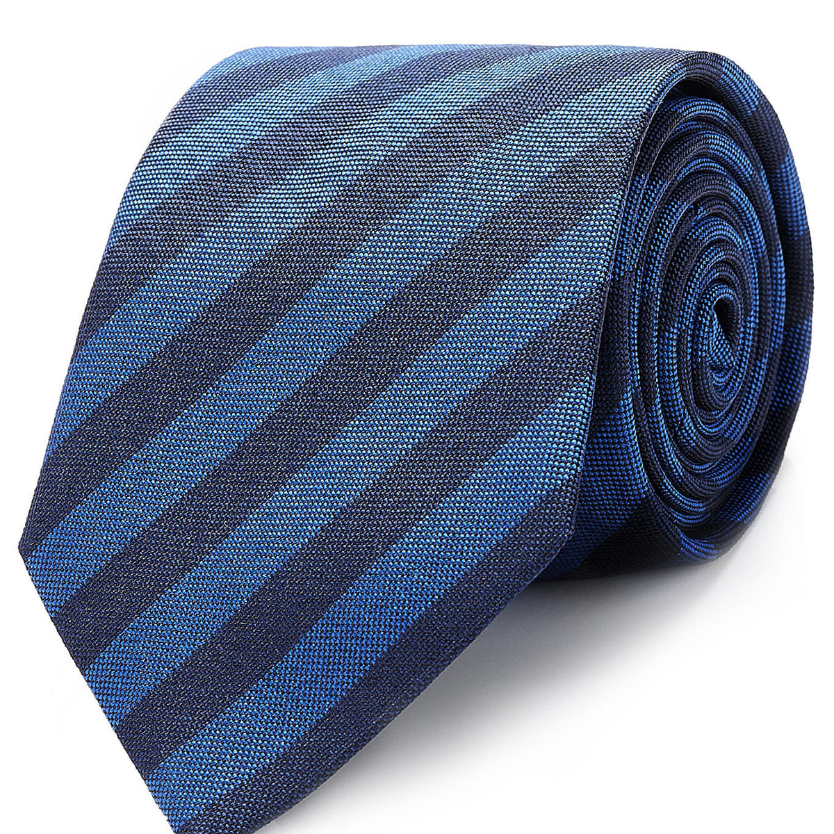 Striped Pattern Tie 100% Silk 8cm – Sacoor Brothers UAE