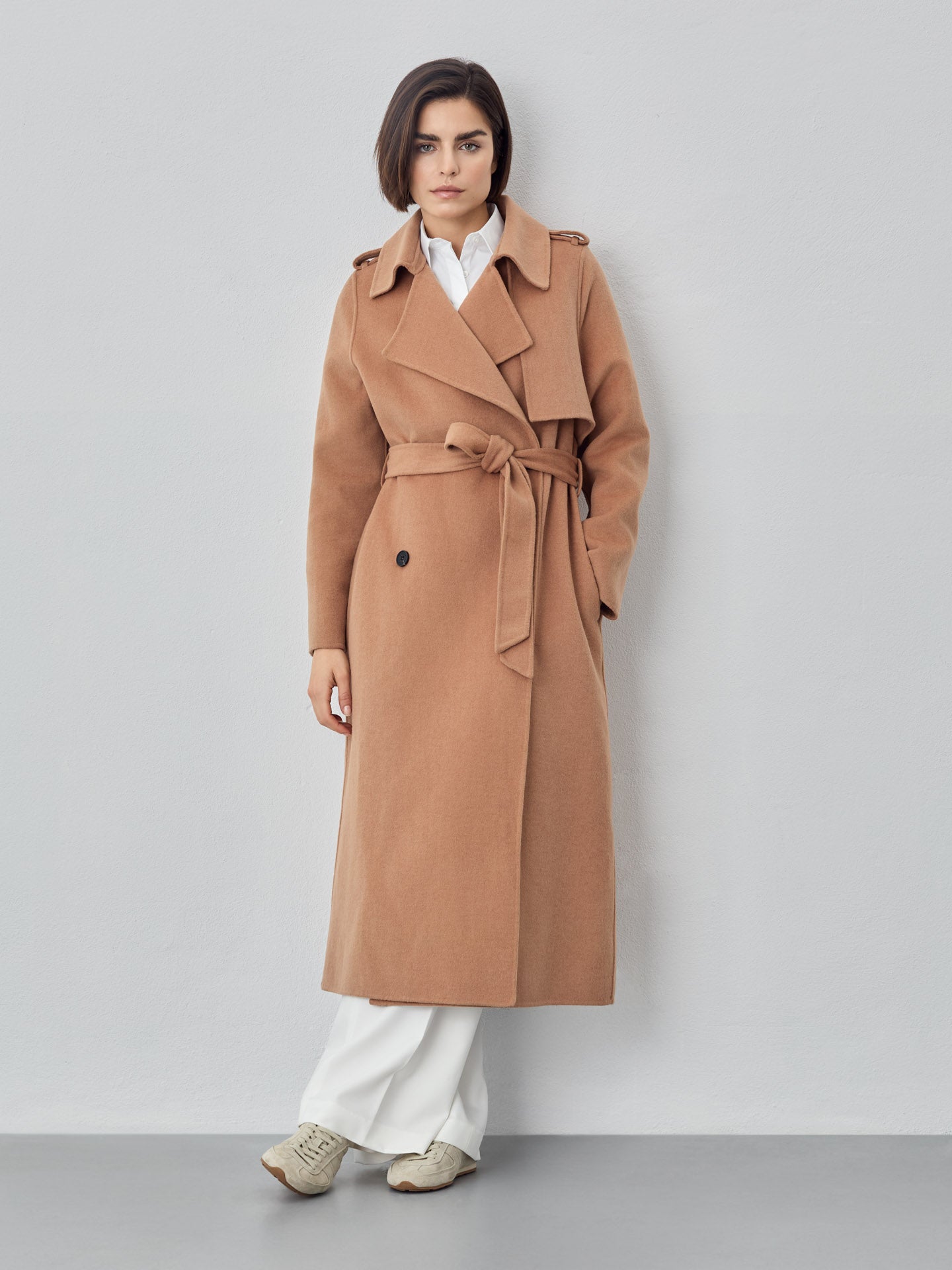 24ss markaware HUGE DOUBLE TRENCH COAT